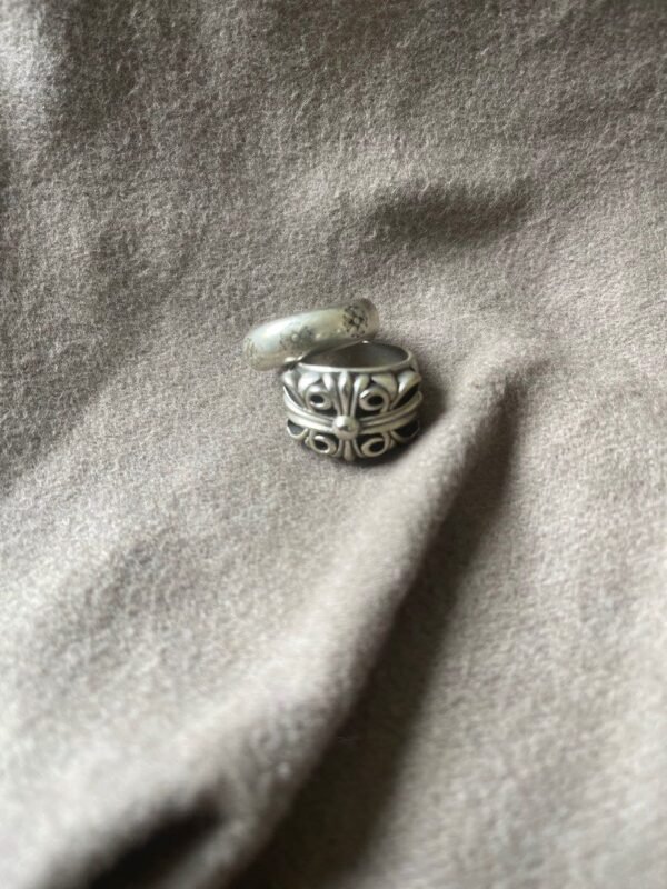 Elegant CH Silver Ring