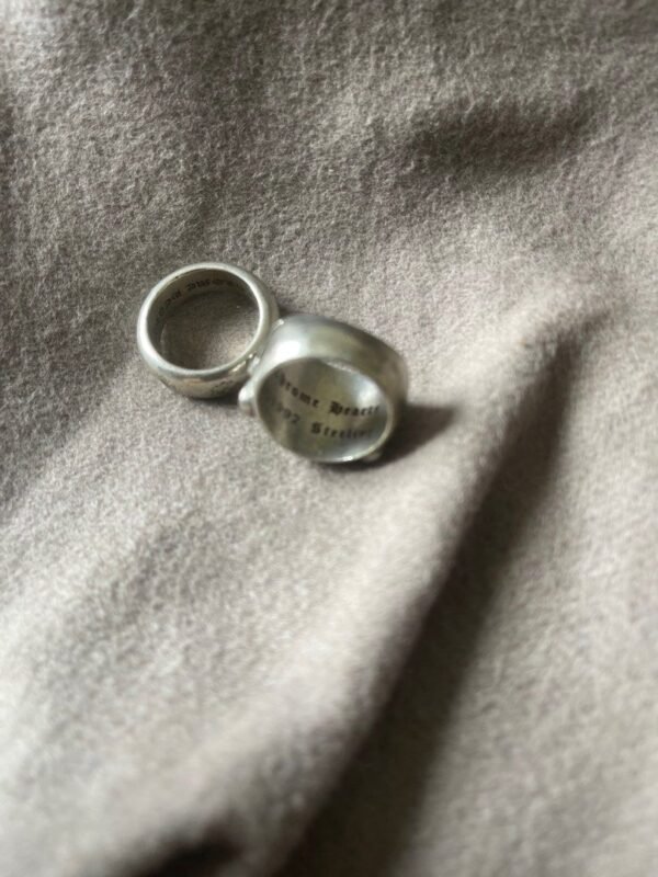 Elegant CH Silver Ring