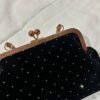 Sparkling Velvet Evening Clutch