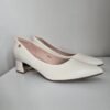 Tomaz White Heels