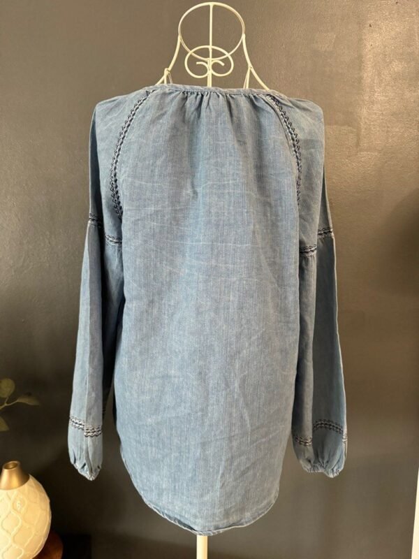VKOZEN Soft Denim Top