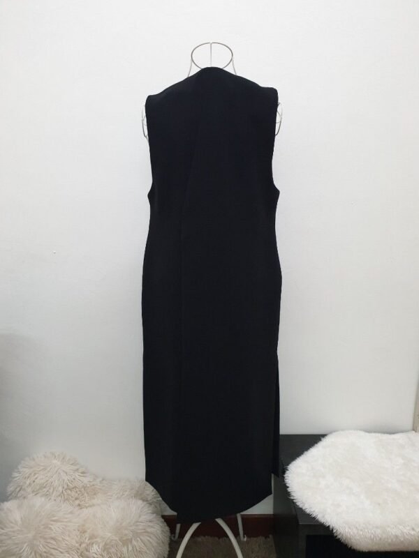 ZARA Long Sleeveless Black Vest
